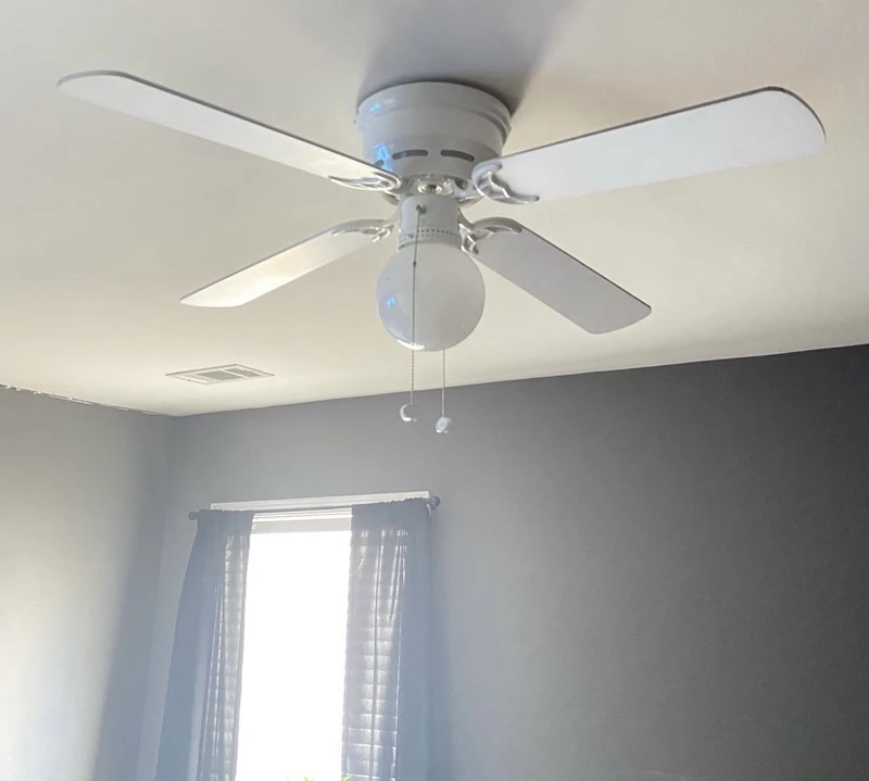 Ceiling Fan Update: after
