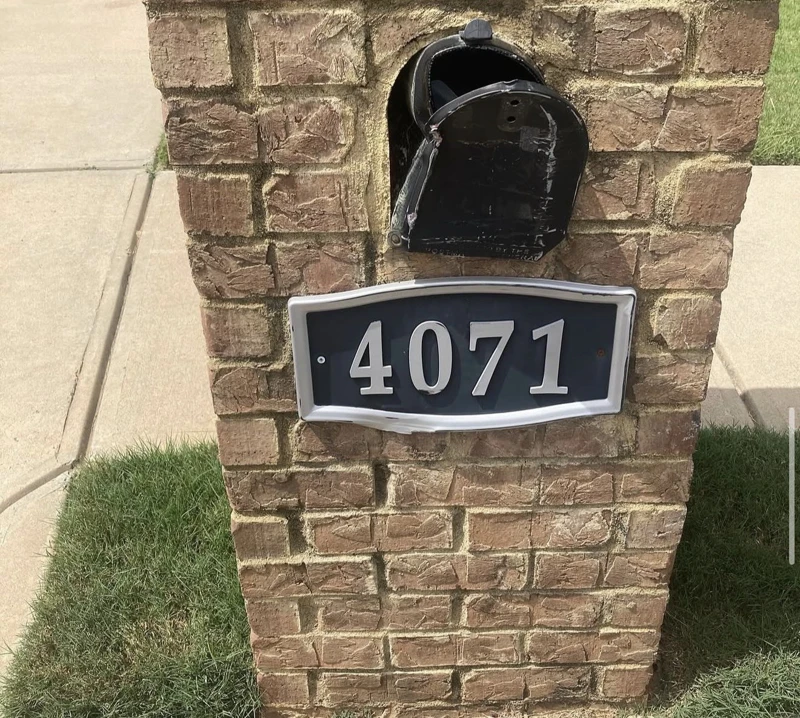 Mailbox Repair: before